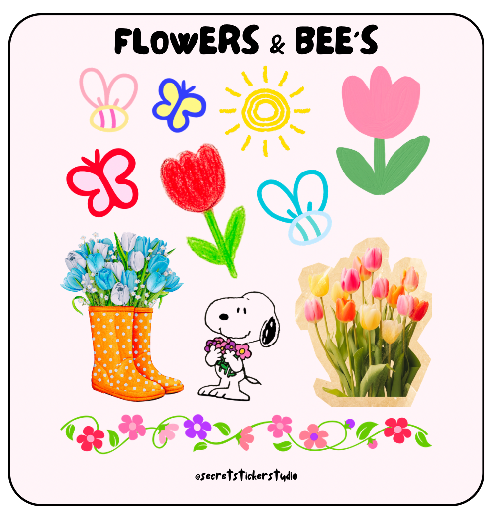 Flowers & Bee's