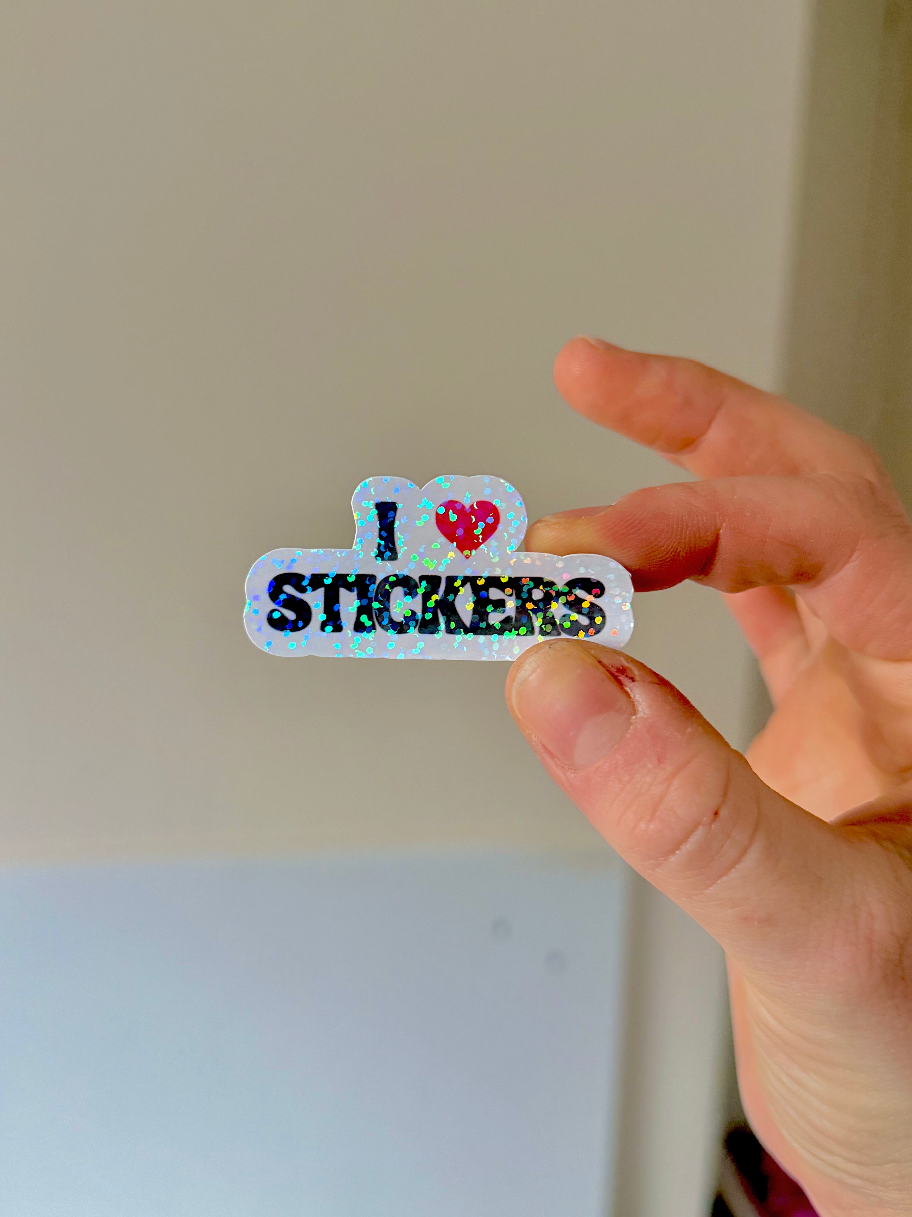 I LOVE STICKERS