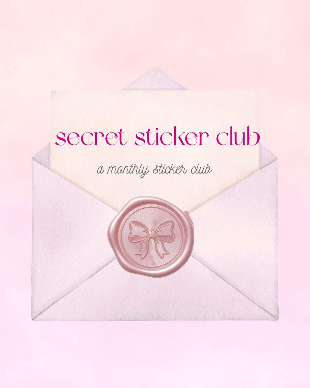 Secret Sticker Club 💌 (Australia)